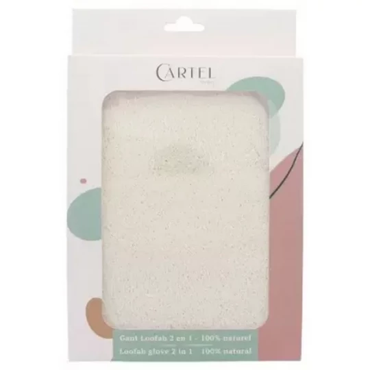 Cartel Paris Gant Loofah 2 en 1 - Couleur : Bordure Blanche