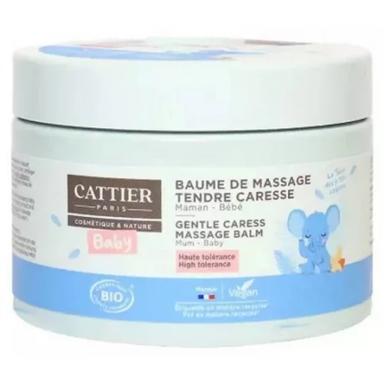 Cattier Baby Baume de Massage Tendre Caresse Bio 100 g