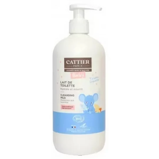 Cattier Baby Lait de Toilette Bio 500 ml