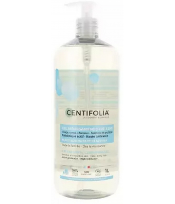 Centifolia Gel Moussant Neutre 3 en 1 Bio 1 L