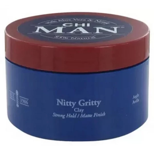 CHI Man Nitty Gritty Clay Argile de Fixation Capillaire 85 g