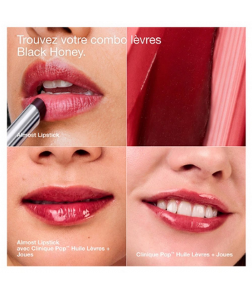 Clinique Pop Huile pour Lèvres et Joues Black Honey 7 ml