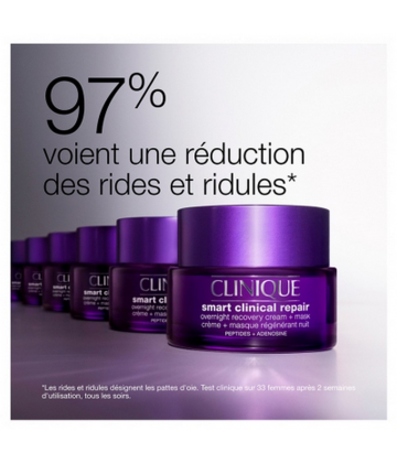 Clinique Smart Clinical Repair Crème + Masque Régénérant Nuit 50 ml