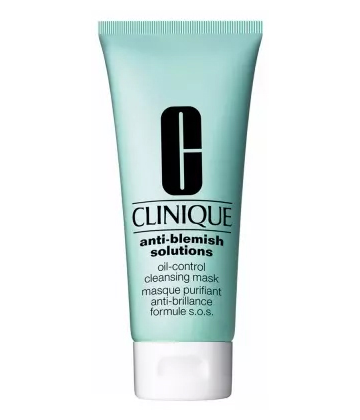 Clinique Anti-Blemish Solutions Masque Purifiant Anti-Brillance Formule S.O.S. Tous Types de Peau 100 ml