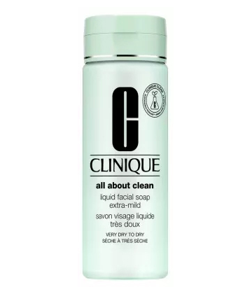 Clinique Savon Visage Liquide Tres Doux Peau Sèche à Tres Sèche 200 ml