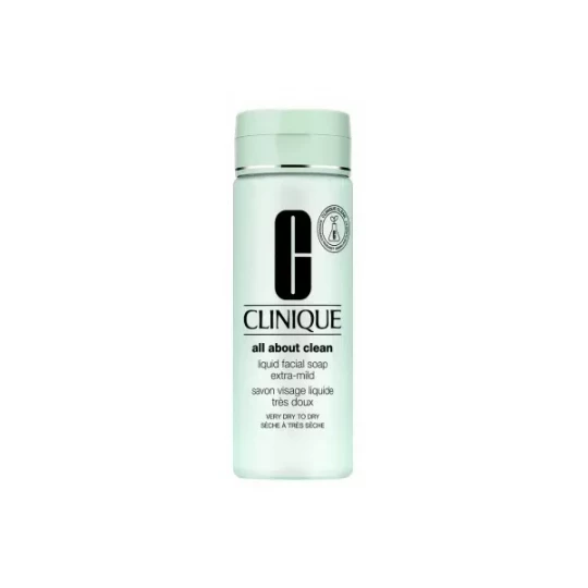Clinique Savon Visage Liquide Tres Doux Peau Sèche à Tres Sèche 200 ml