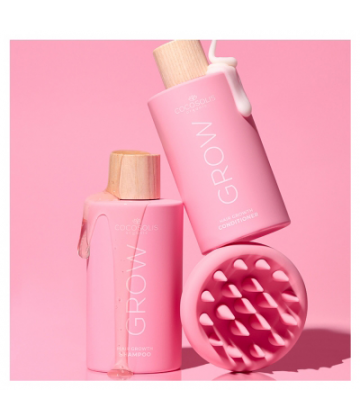 Cocosolis Grow Velvety Silicone Scalp Massager 1 Brosse Massante