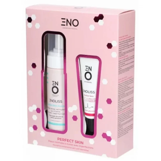 Codexial Enoliss Perfect Skin Foamer 150 ml + AHA Émulsion Rénovatrice Nuit Micro-Peeling 30 ml