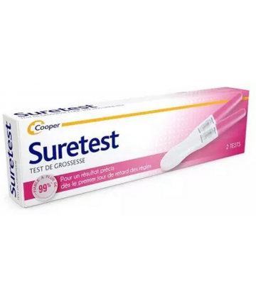 Cooper Suretest Test de Grossesse Digital x 2