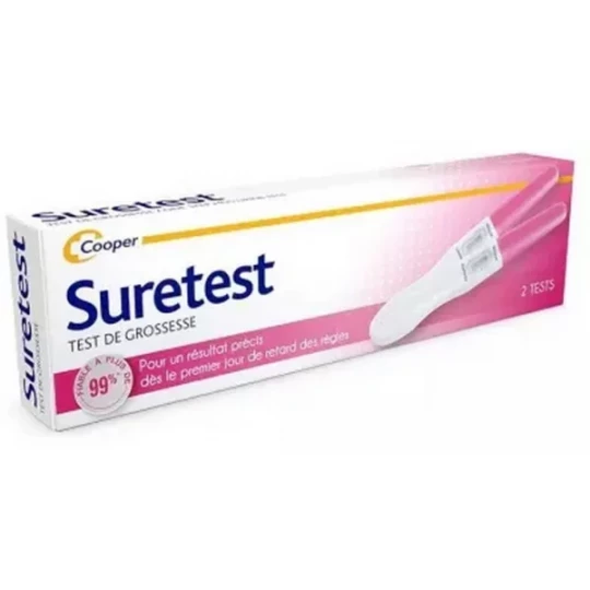 Cooper Suretest Test de Grossesse Digital x 2