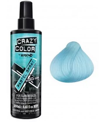 Crazy Color Spray Pastel Bubblegum Bleu 250 ml