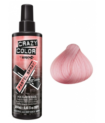 Crazy Color Spray Pastel Peachy Coral 250 ml