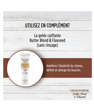 Creme of Nature Crème Coiffante Pudding Butter Blend & Flaxseed 326 ml