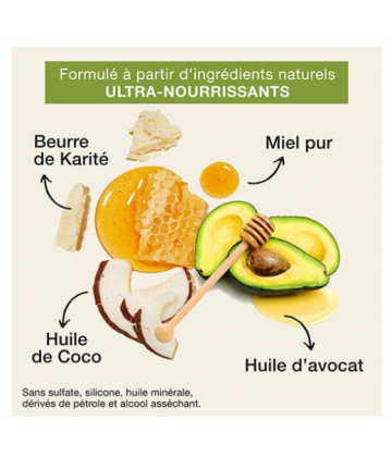 Creme of Nature Crème Coiffante Pure Honey Hair Food Avocado 326 ml