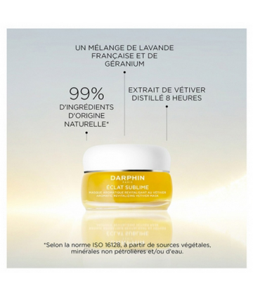 Darphin Éclat Sublime Masque Aromatique Revitalisant Au Vétiver 50 ml