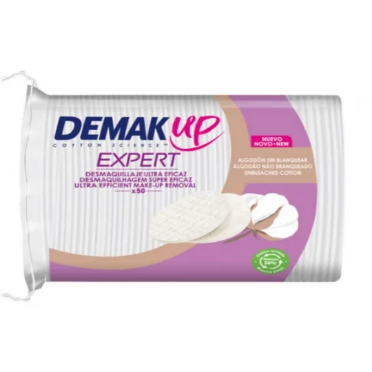 Demak'Up Expert Disques à Démaquiller Ovales x 50