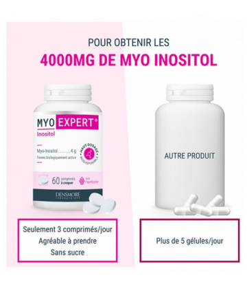 Densmore Myo Expert Inositol Comprimés à Croquer x 60