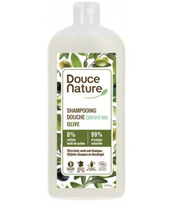 Douce Nature Shampoing Douche Olive Bio 1 L