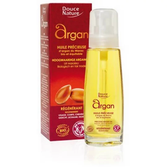 Douce Nature Argan Huile Précieuse Régénérante Bio 50 ml