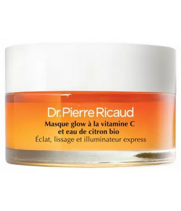 Dr Pierre Ricaud Masque Glow à la Vitamine C et à l'Eau de Citron Bio 50 ml