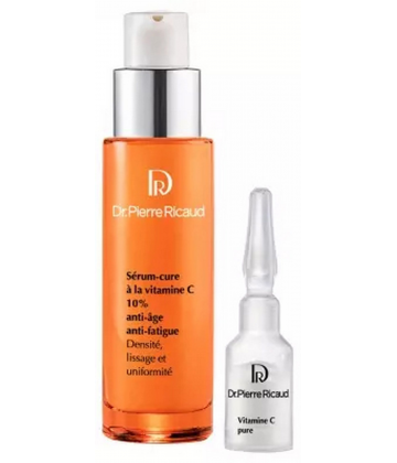 Dr Pierre Ricaud Sérum-Cure à la vitamine C 10% Anti-Fatigue et Anti-Âge 27 g