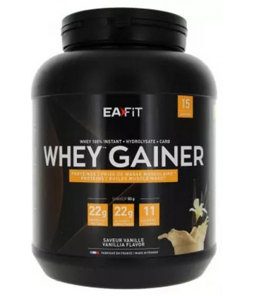 Eafit Construction Musculaire Whey Gainer 750 g - Saveur : Chocolat