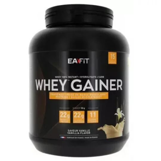 Eafit Construction Musculaire Whey Gainer 750 g - Saveur : Chocolat
