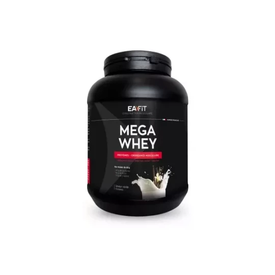 Eafit Megawhey 750 g - Saveur : Vanille