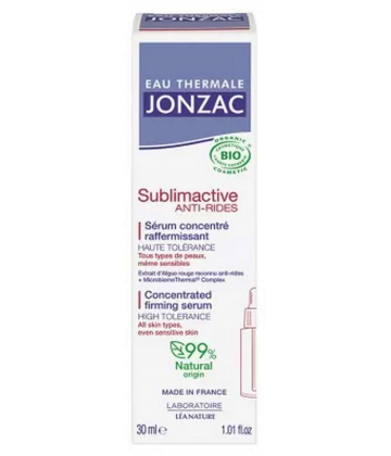 Eau Thermale Jonzac Sublimactive Sérum Concentré Raffermissant Bio 30 ml