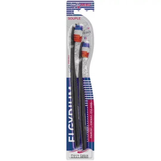 Elgydium La Petite Tribu Brosses à Dents Souples x 2