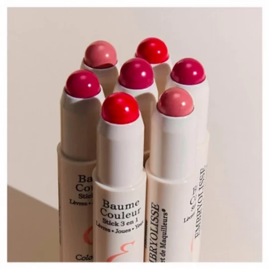 Embryolisse Secret de Maquilleurs Baume Couleur Stick 3 en 1 25 g - Teinte : Rose Framboise - image 2