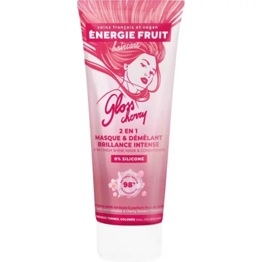 Energie Fruit 2en1 Masque & Démêlant Brillance Intense 200 ml