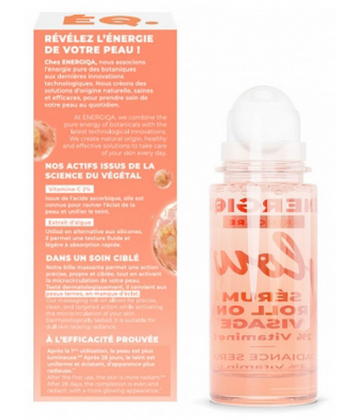 Energiqa Glow Sérum Roll'On Visage 30 ml
