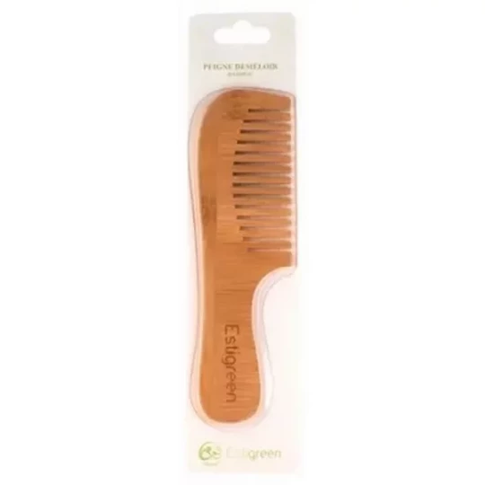 Estigreen Peigne Déméloir en Bambou
