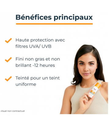 Eucerin Sun Protection Oil Control Gel'Crème Teinté Médium SPF50+ 50 ml