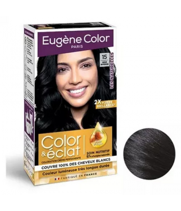 Color & Eclat - Les Naturelles Kit Coloration 15 Noir Les Naturelles Eugene Color