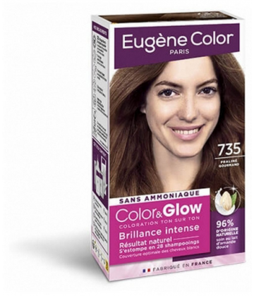 Eugène Perma Kit Coloration 735 Praliné Gourmand Color&Glow Eugene Color