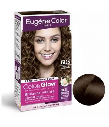 Kit Coloration 603 Noisette Craquante Color&Glow Eugene Color