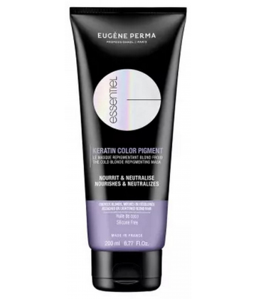 Essentiel Eugène Perma Essentiel Keratin Color Pigment Masque Repigmentant Blond Froid 200 ml