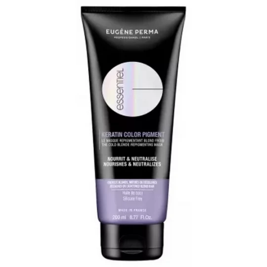 Essentiel Eugène Perma Essentiel Keratin Color Pigment Masque Repigmentant Blond Froid 200 ml