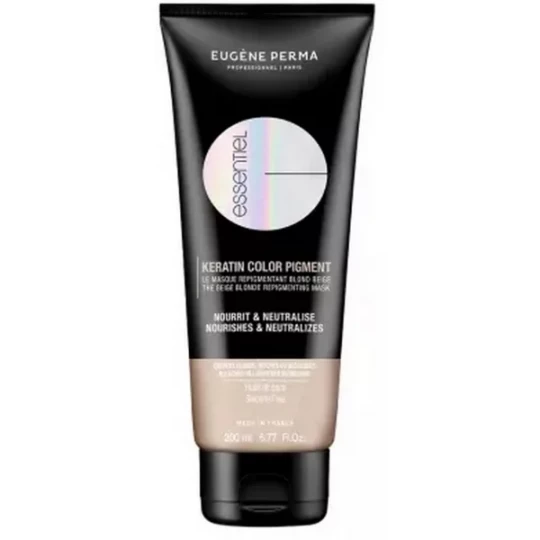 Eugène Perma Essentiel Keratin Color Pigment Masque Repigmentant Blond Beige 200 ml