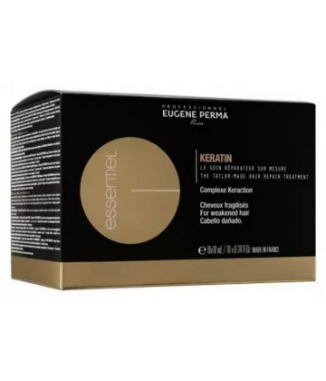 Eugène Perma Essentiel Keratin Le Soin Réparateur sur Mesure 10 ml x 10