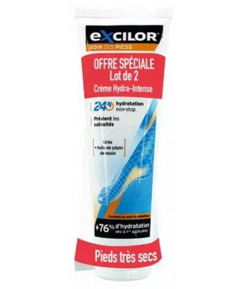 Excilor Crème Hydra-Intense 125 ml x 2