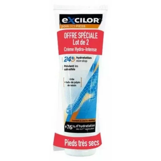 Excilor Crème Hydra-Intense 125 ml x 2
