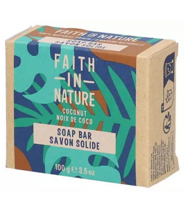 Faith In Nature Savon Solide à la Noix de Coco 100 g