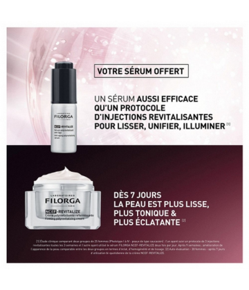 Filorga NCEF - REVITALIZE Crème Raffermissante 50 ml + Sérum 5 ml offert