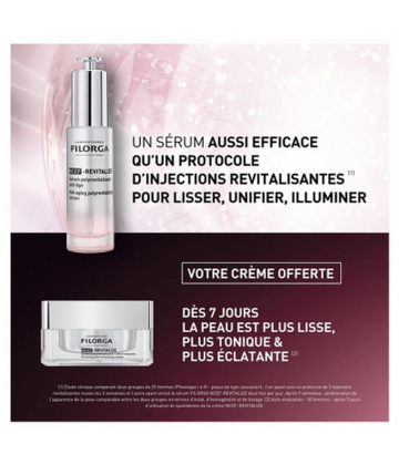 Filorga NCEF - REVITALIZE Sérum 30 ml + Crème Raffermissante 15 ml offert