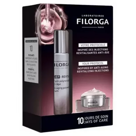 Filorga NCEF - REVITALIZE Sérum 30 ml + Crème Raffermissante 15 ml offert