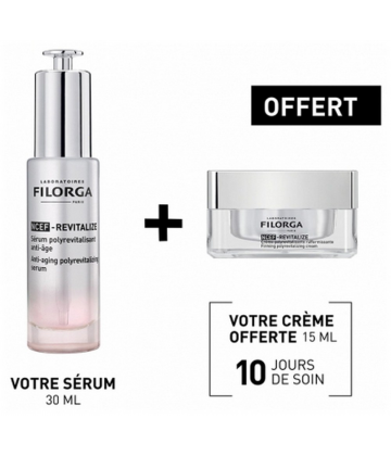 Filorga NCEF - REVITALIZE Sérum 30 ml + Crème Raffermissante 15 ml offert
