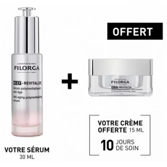 Filorga NCEF - REVITALIZE Sérum 30 ml + Crème Raffermissante 15 ml offert - image 5